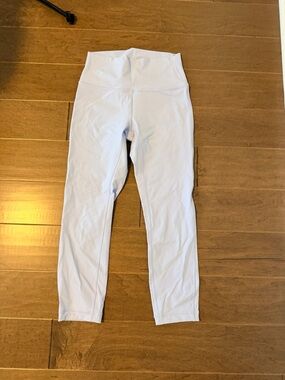 Lululemon High-Waist women’s Leggings- light blue. NWOT